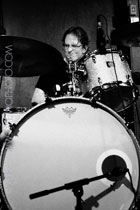 dave schoepke behind the drums